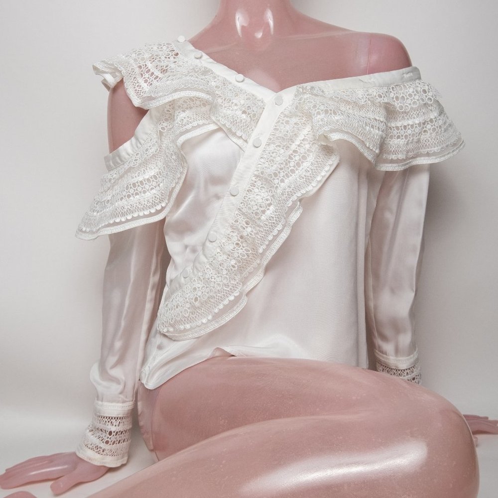 SOLD - Self Portrait Off The Shoulder Blouse